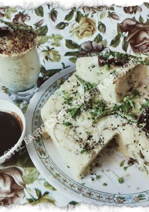 A picture of Choco Dhokla.