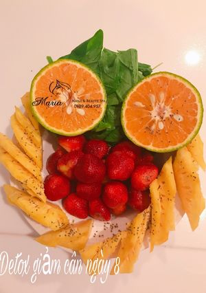 Hình của món Detox giảm cân ngày 8.