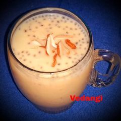 A picture of Badam Ka Sharbat.