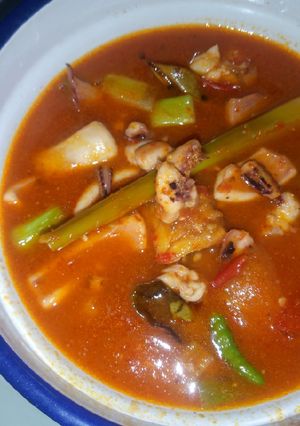 Foto resep Cumi asam manis pedas