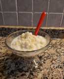 Mazamorra con leche