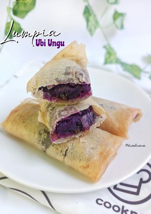 Foto resep Lumpia Ubi Ungu 💜