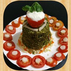 A picture of Veg Hariyali Rice.