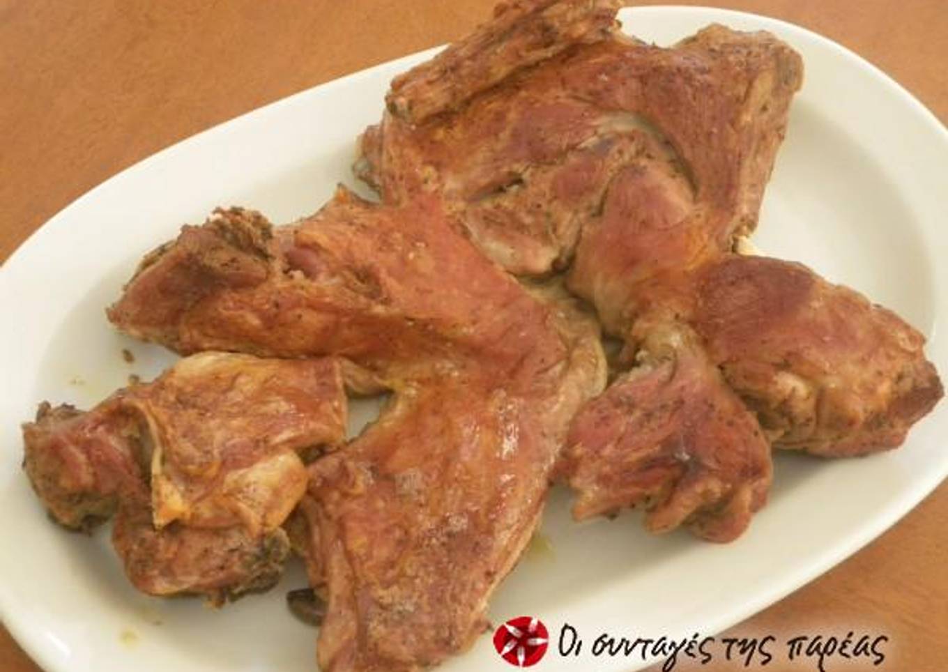 Traditional baby goat in a clay pot