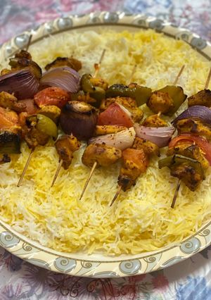 صورة لوصفة اسياخ شيش طاووق
