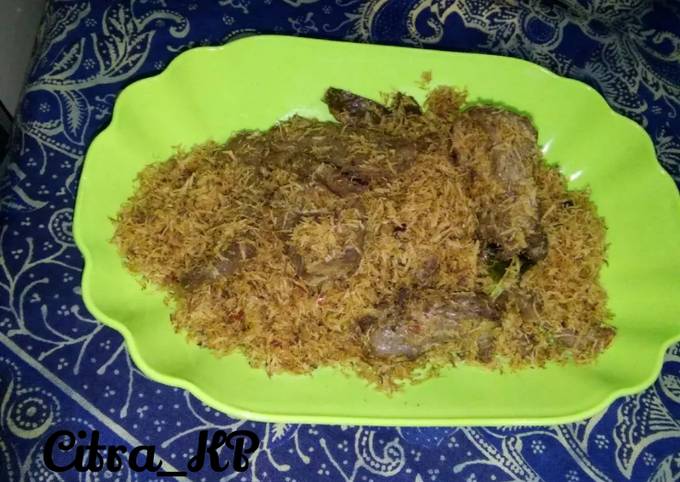 Cara Gampang Menyiapkan Dendeng ragi daging sapi Anti Gagal