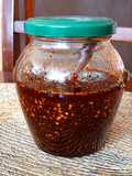 Salsa de chiles secos