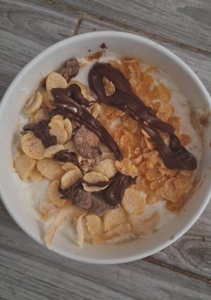 A picture of Healthy pudding.