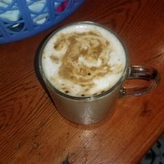A picture of Home made Cappuccino.