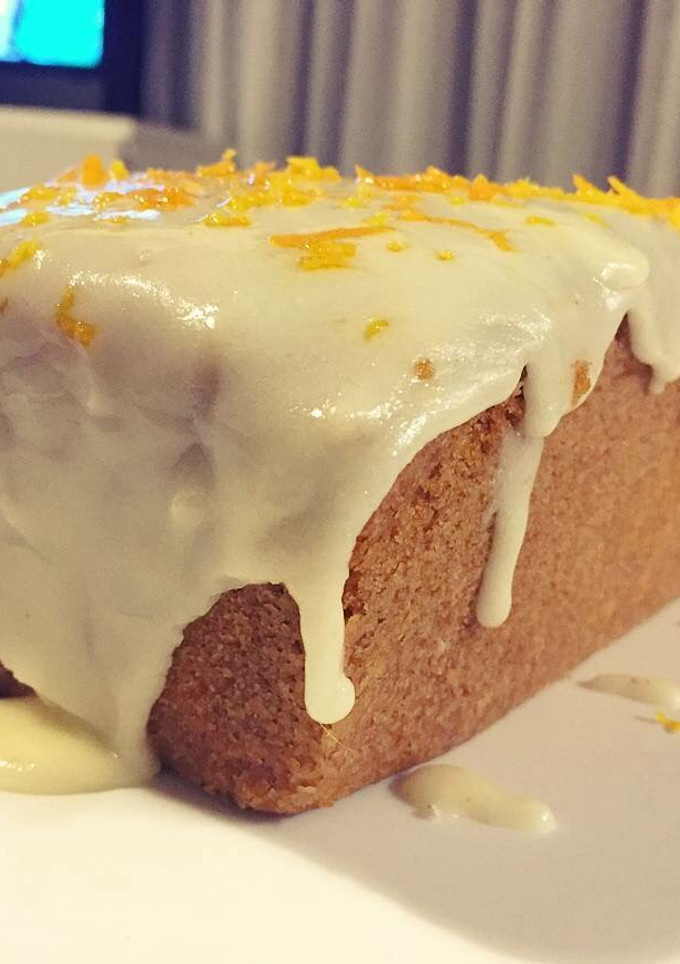 Una foto de Budín de naranja