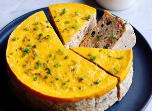 Hình của món Chả trứng hấp.