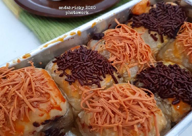 Bolen Pisang Keju Coklat Homemade