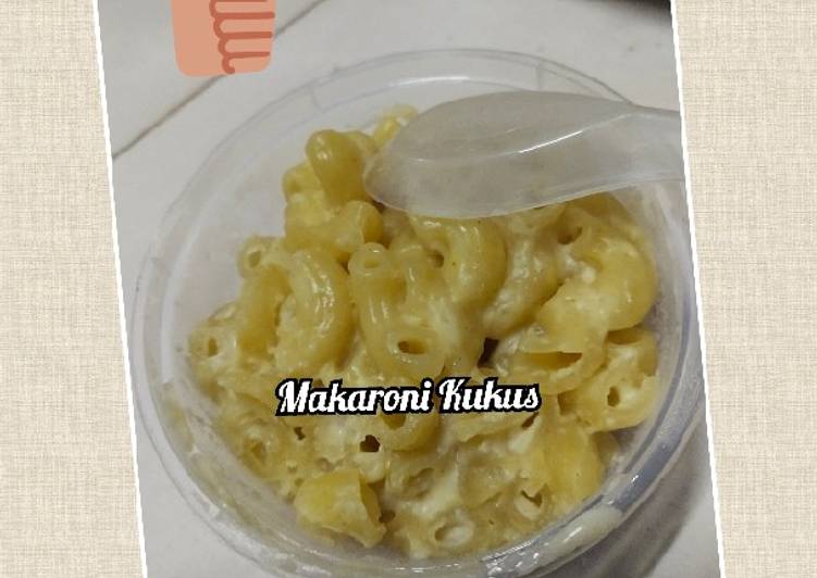 Bahan Menyiapkan Makaroni Kukus Anti Gagal