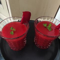 A picture of Healthylicious drink.