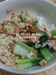 Foto resep Mi Telor Ayam simpel
