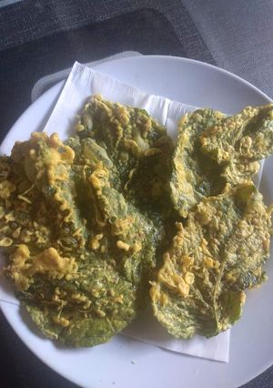Foto resep Peyek daun bayam
