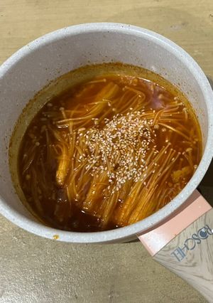 Foto resep Enoki Saus Korea