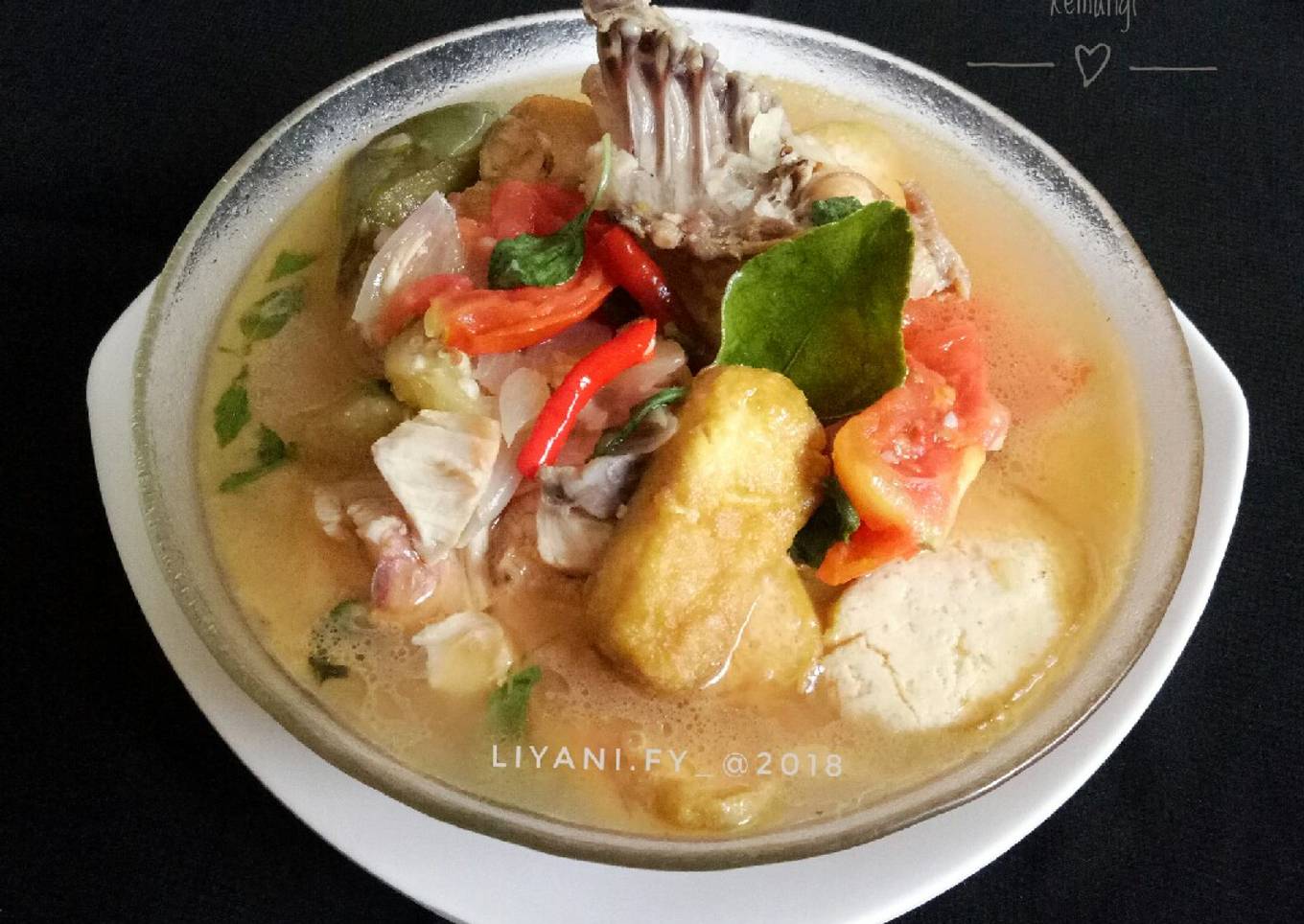 #2 Sop Ayam Tahu kemangi😋#rabubaru