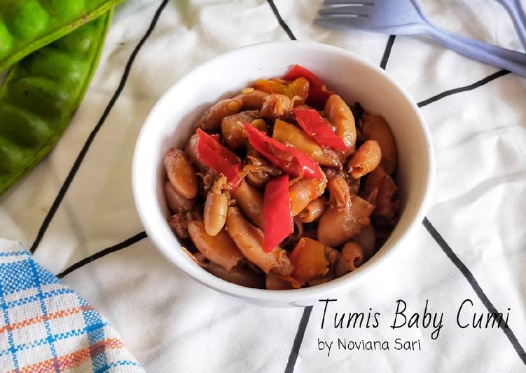 Cara Gampang Membuat Tumis Baby Cumi, Lezat Sekali