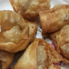 A picture of Qeema vgi wonton.