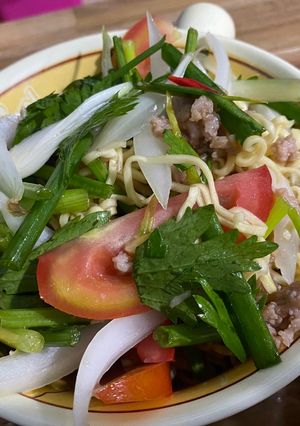 Hình của món Gỏi mì.