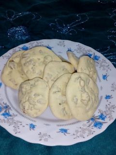 عکسی از دستور شیرینی پفکی گردویی