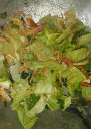 Una foto de Ensalada con huevo