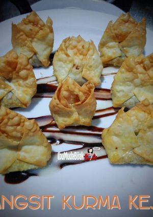 Foto resep Pangsit Kurma Keju