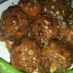 A picture of Paneer manchrian.