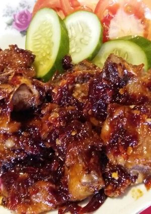 Foto resep Iga 🐖 bakar pedas manis