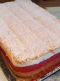 Butterkeks-Himbeer-Kuchen