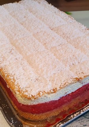 Butterkeks-Himbeer-Kuchen Rezepthauptbild