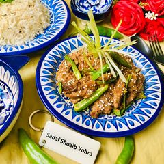 A picture of Beef Chilli.