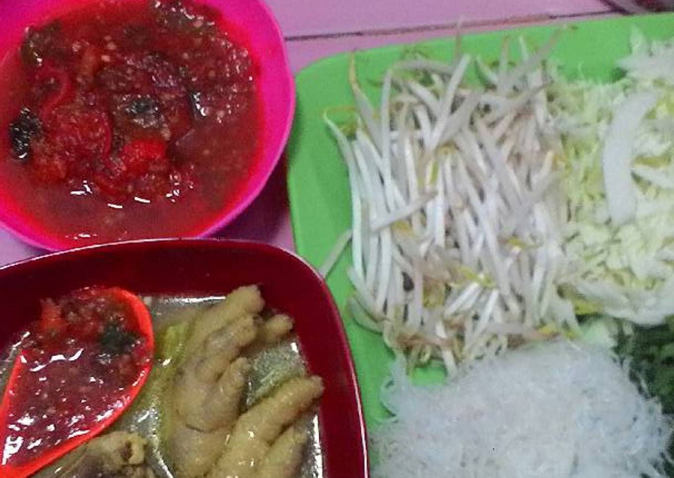 Soto ayam lg dan lg