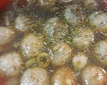 Ultimate Prepare Recipe Meatball and Mushroom Soup Restaurant Style