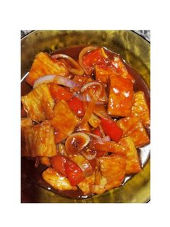 Gambar Ikan Keping Masak Sos Asam Manis