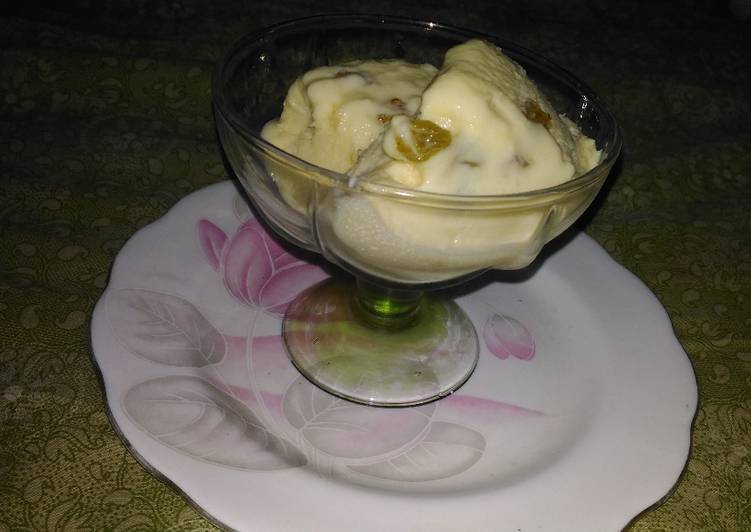 Simple Way to Prepare Homemade Musk melon ice cream