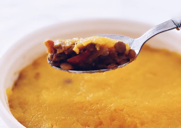 Pastel de zapallo vegano