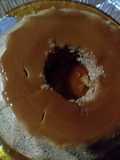 Flan casero con dulce de leche