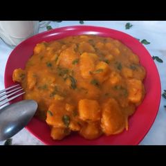 A picture of Yam porridge.