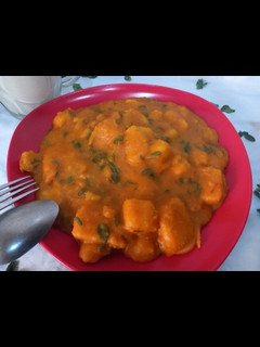 A picture of Yam porridge.