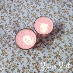 A picture of Malai Rose Lassi.