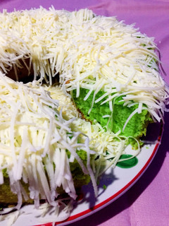 Foto resep Bolu panggang pandan keju(loyang kecil)