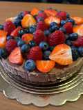 Cheesecake al cioccolato senza glutine