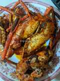 Udang Galah Goreng Kunyit Paprika