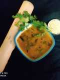থোড় দিয়ে মুগ ডাল (thor diye moog dal recipe in Bengali)