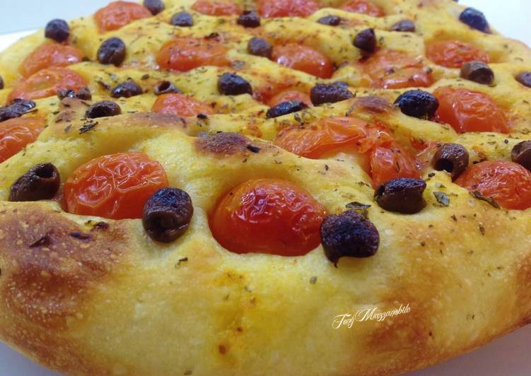 Simple Way to Prepare Ultimate Focaccia barese