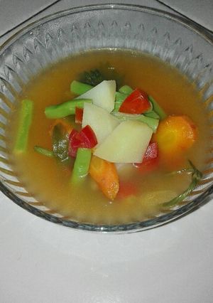 Foto resep Sup Merah ala Hana Queen