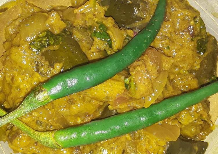 Achari palak baigun