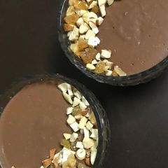A picture of Chocolate pudding.